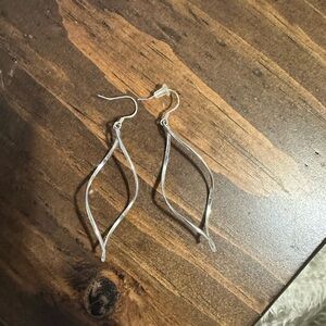 Silver Drop Earrings